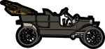Black 1910 Model-T